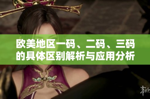 欧美地区一码、二码、三码的具体区别解析与应用分析