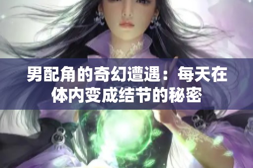 男配角的奇幻遭遇：每天在体内变成结节的秘密