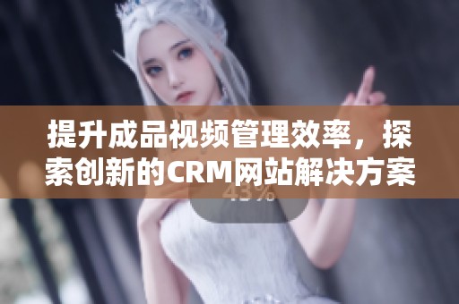 提升成品视频管理效率，探索创新的CRM网站解决方案