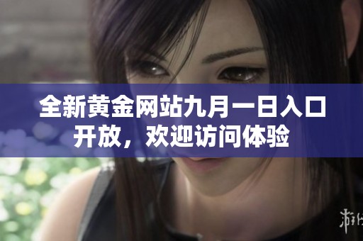 全新黄金网站九月一日入口开放，欢迎访问体验