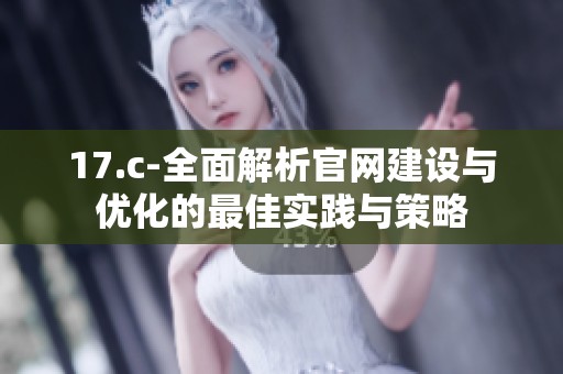 17.c-全面解析官网建设与优化的最佳实践与策略