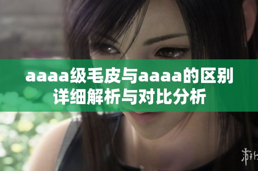 aaaa级毛皮与aaaa的区别详细解析与对比分析