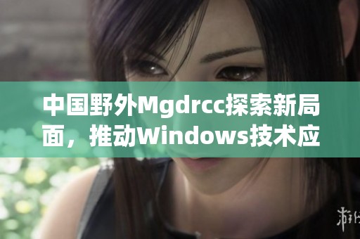 中国野外Mgdrcc探索新局面，推动Windows技术应用创新