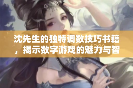 沈先生的独特调数技巧书籍，揭示数字游戏的魅力与智慧