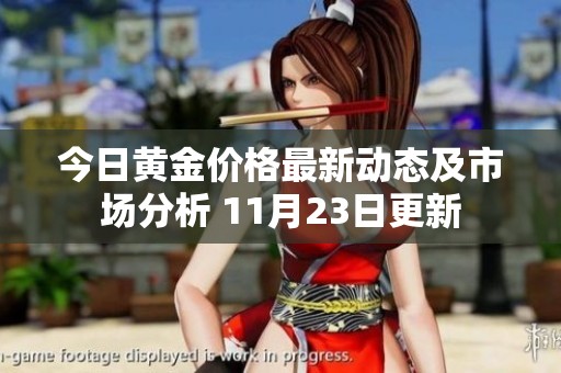 今日黄金价格最新动态及市场分析 11月23日更新