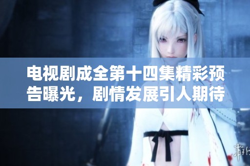 电视剧成全第十四集精彩预告曝光，剧情发展引人期待