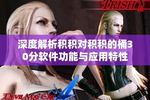 深度解析积积对积积的桶30分软件功能与应用特性