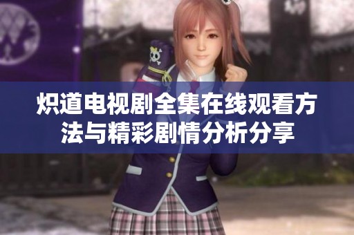 炽道电视剧全集在线观看方法与精彩剧情分析分享