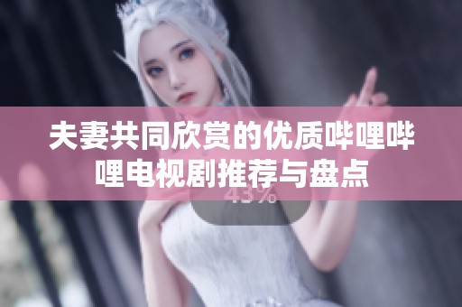 夫妻共同欣赏的优质哔哩哔哩电视剧推荐与盘点