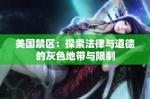 美国禁区：探索法律与道德的灰色地带与限制
