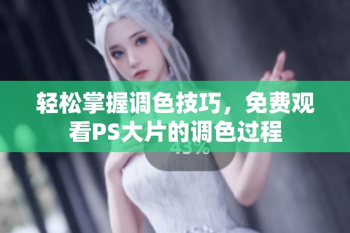 轻松掌握调色技巧，免费观看PS大片的调色过程