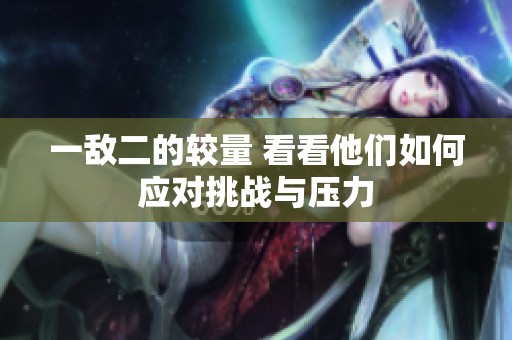 一敌二的较量 看看他们如何应对挑战与压力