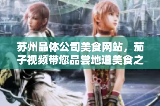 苏州晶体公司美食网站，茄子视频带您品尝地道美食之旅