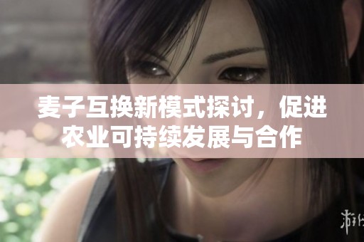 麦子互换新模式探讨，促进农业可持续发展与合作