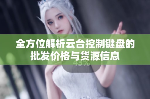 全方位解析云台控制键盘的批发价格与货源信息