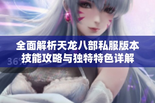 全面解析天龙八部私服版本技能攻略与独特特色详解