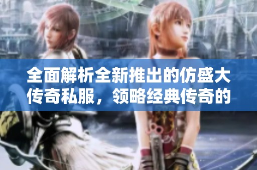全面解析全新推出的仿盛大传奇私服，领略经典传奇的魅力