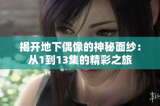 揭开地下偶像的神秘面纱：从1到13集的精彩之旅